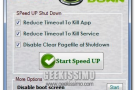 Speed Up Shutdown, ridurre facilmente i tempi d’arresto di Windows