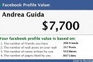 Quanto vale il tuo profilo Facebook?