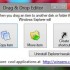 Drag’n’Drop Editor, modificare il comportamento predefinito del drag and drop di Windows