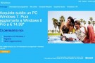 Windows 8, le offerte di aggiornamento in dettaglio