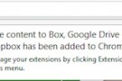 Modificare le pagine web e salvare su Box, Google Drive e Dropbox con un’estensione per Chrome