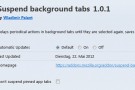 Suspend Background Tabs: sospendere le schede inattive in Firefox