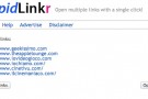 RapidLinkr, servizio online per aprire più link contemporaneamente