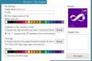 Modern Tile Maker, un altro ottimo tool per creare nuove tiles nella start screen di Windows 8