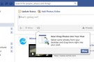Facebook espande le funzionalità delle foto: drag to upload e caricare più immagini insieme