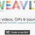 Weavly: creare video dal browser usando i contenuti di Youtube e SoundCloud
