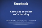 Facebook, un evento misterioso in programma per il 15 gennaio