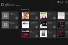 gMusic, Google Play Music a portata di Windows 8