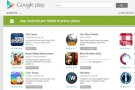 Google Play lancia la sezione App Android per tablet