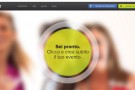 Metooo, una web app italiana per promuovere eventi