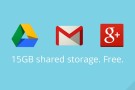 Google: 15 GB di spazio unificato per Gmail, Google+ Foto e Google Drive