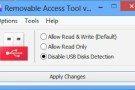 Removable Access Tool: impedire lettura, scrittura e rilevamento delle unità USB