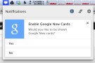 Google Now sta per arrivare su Google Chrome?