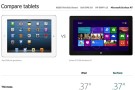 Microsoft attacca nuovamente l’iPad con un sito web comparativo