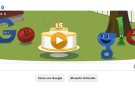 Google compie 15 anni e festeggia con uno speciale doodle interattivo