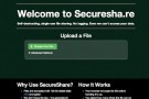 Securesha.re, cifrare e condividere i file dal browser