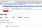 Come aggiungere eventi in Google Calendar dalla omnibox di Chrome