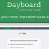 Dayboard: sostituire la nuova scheda con una lista di cose da fare!