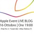 LIVE BLOG | Evento Apple del 16 ottobre