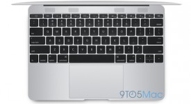 Immagine che mostra il primo render del MacBook Air da 12 pollici