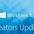 Windows 10 Creators Update con aggiornamento cumulativo KB4016871: le novità