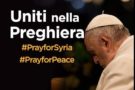 Catena WhatsApp e Facebook su Papa Francesco e la preghiera per la Siria questa sera alle 22