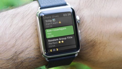 WhatsApp su Apple Watch