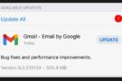 Primo aggiornamento per Gmail iOS dopo tre mesi