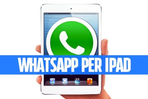 WhatsApp per iPad