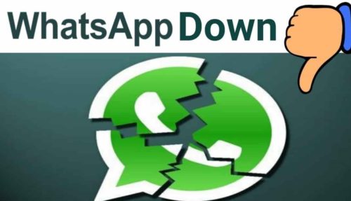 Down WhatsApp