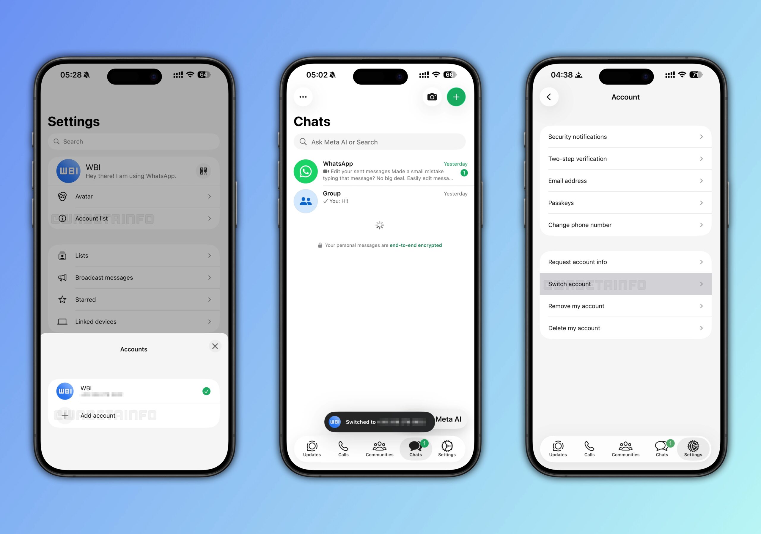 aggiornamento WhatsApp per iPhone